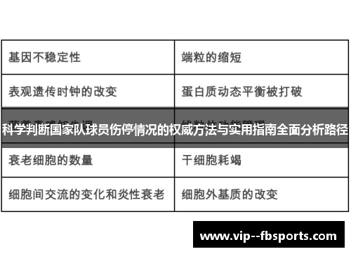 科学判断国家队球员伤停情况的权威方法与实用指南全面分析路径
